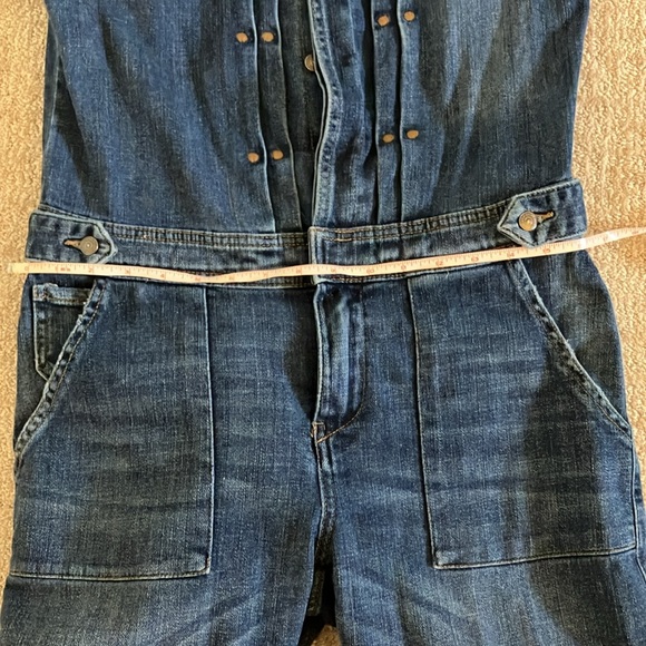 Zara Denim Jumpsuit - Picture 6 of 6